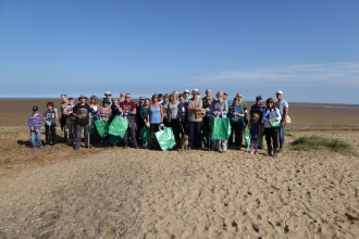 Beach clean