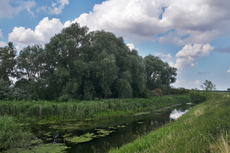 Confluence of the Bourne Eau and River Glen