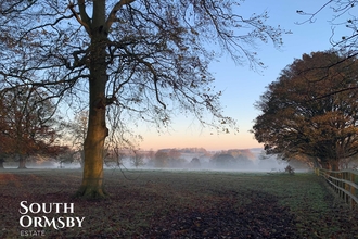 South Ormsby Estate in mist