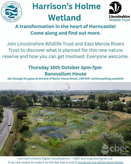 Harrison's Holme drop-in session poster