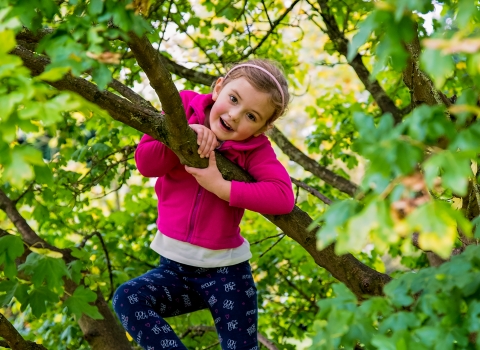 Kids outdoors